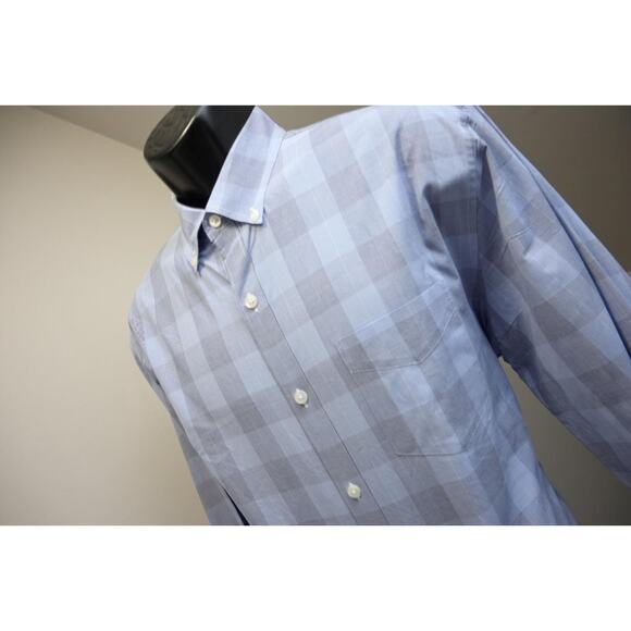 Bonobos Dress Shirt Standard Fit Plaid Casual Button Up Mens Sz Large - Picture 1 of 6